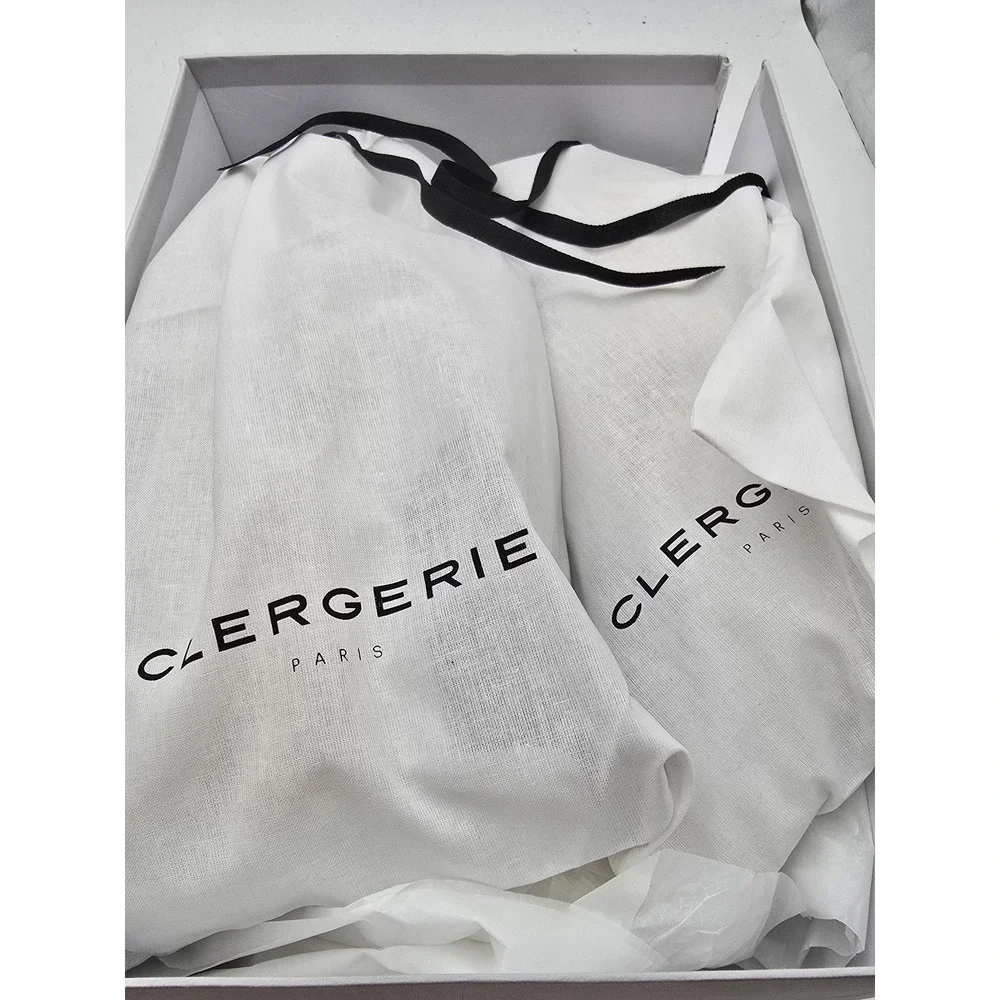 Clergerie SALVY Shoes Mens Size 9.5 White Black Slip‎ On Leather Sneaker New